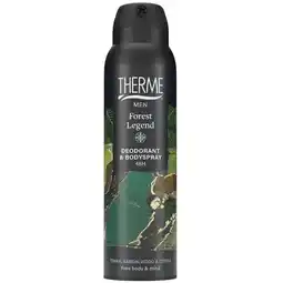 Trekpleister Therme Men Forest Legend Deodorant & Bodyspray aanbieding