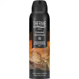 Trekpleister Therme Men Oriental Hammam Deodorant & Bodyspray aanbieding