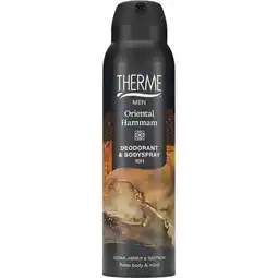 Trekpleister Therme Men Oriental Hammam Deodorant & Bodyspray aanbieding