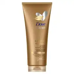 Trekpleister Dove DermaSpa Summer Revived Dark Bodylotion aanbieding