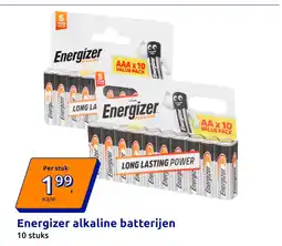 Action Energizer alkaline batterijen aanbieding
