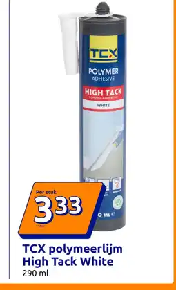 Action TCX polymeerlijm High Tack White aanbieding