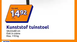 Action Kunststof tuinstoel aanbieding