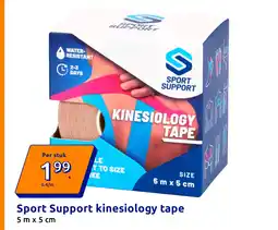 Action Sport support kinesiology tape aanbieding