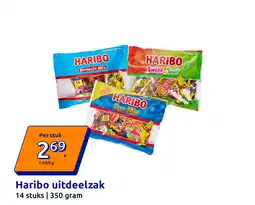 Action Haribo uitdeelzak aanbieding