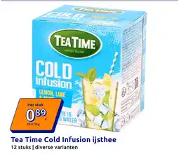 Action Tea time cold infusion ijsthee aanbieding