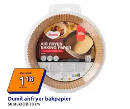 Action Dumil airfryer bakpapier aanbieding