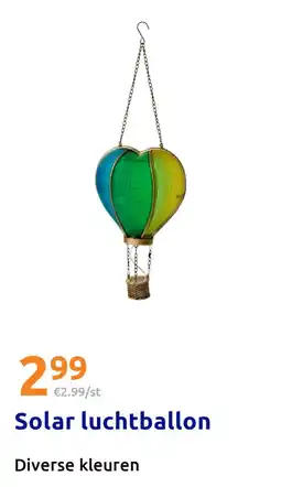 Action Solar luchtballon aanbieding