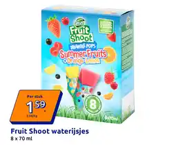Action Fruit Shoot waterijsjes aanbieding