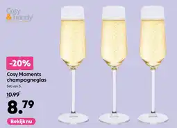AllesZ Cosy moments champagneglas aanbieding