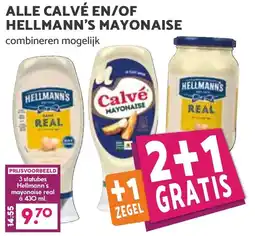De Boerenschuur Calvé en/of hellmann's mayonaise aanbieding