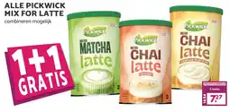 De Boerenschuur Pickwick mix for latte aanbieding