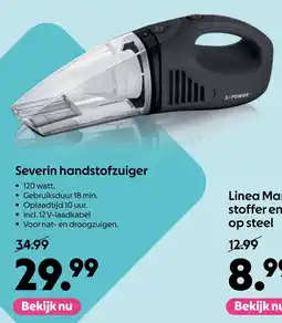 AllesZ Severin handstofzuiger aanbieding