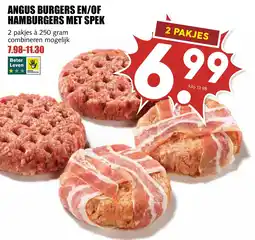 De Boerenschuur angus burgers en/of hamburgers met spek aanbieding