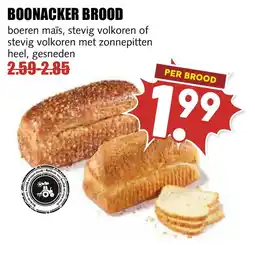 De Boerenschuur boonacker brood aanbieding