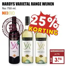 De Boerenschuur Hardys varietal range wijnen aanbieding