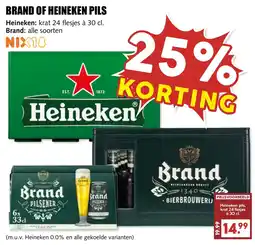 De Boerenschuur Brand of Heineken Pils aanbieding
