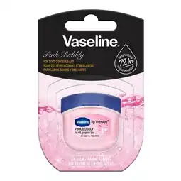 Kruidvat Vaseline Lip Therapy Pink Bubbly Lipbalm aanbieding