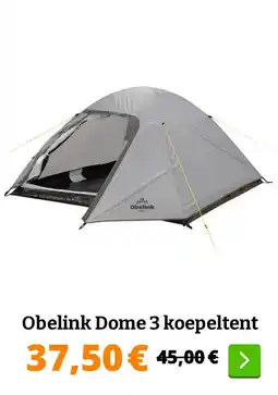 Obelink Obelink Dome 3 koepeltent aanbieding