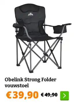 Obelink Obelink Strong Folder vouwstoel aanbieding