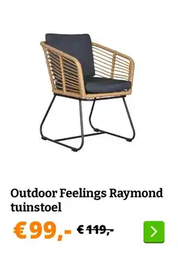 Obelink Outdoor Feelings Raymond tuinstoel aanbieding