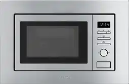 Bol.com SMEG FMI020X - Inbouw magnetron met grill - RVS aanbieding