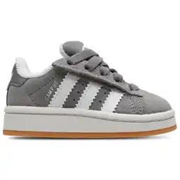 Foot Locker Adidas Campus Babyschoenen - Grijs - Maat 26 - Suède aanbieding