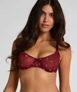 Hunkemoller Hunkemöller Niet-voorgevormde beugel bh Frida Rood aanbieding