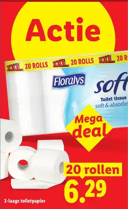 Lidl Floralys toilet papier aanbieding