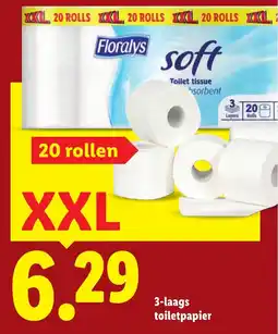 Lidl Floralys toilet papier aanbieding