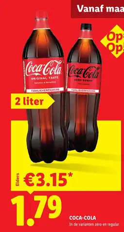 Lidl Coca-Cola aanbieding