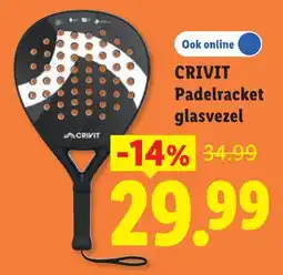 Lidl Crivit Padelracket aanbieding