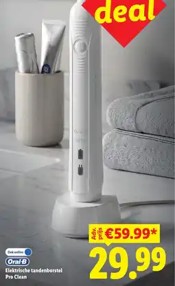 Lidl Oral-B elektrische tandenborstel pro clean aanbieding