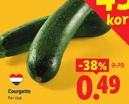Lidl Courgette aanbieding