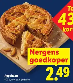 Lidl Appeltaart aanbieding