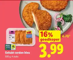 Lidl Gehakt cordon bleu aanbieding