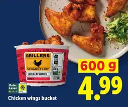 Lidl Grillers Chicken wings bucket aanbieding