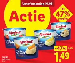 Lidl Almhof Volle kwark aanbieding