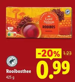 Lidl Lord Nelson Rooibos aanbieding