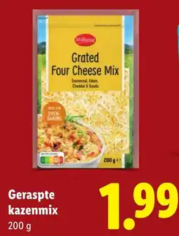 Lidl Geraspte kazenmix aanbieding