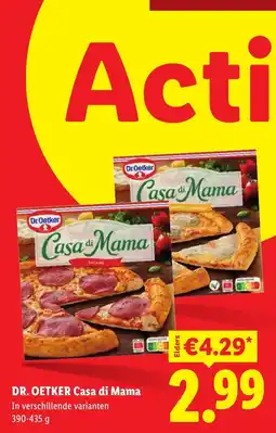 Lidl Dr. Oetker Casa di Mama aanbieding