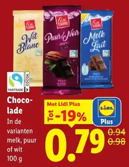 Lidl Fin Carre Chocolade aanbieding