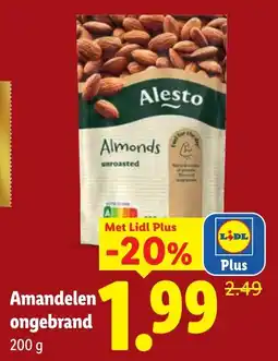 Lidl Alestos Amandelen aanbieding