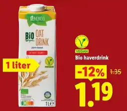 Lidl Vemondo Bio Oat Drink aanbieding