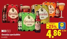 Lidl Gerardus speciaalbier aanbieding