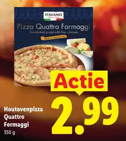 Lidl Italiampo Pizza Quattro Formaggi aanbieding