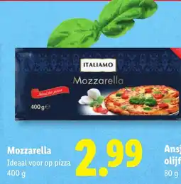 Lidl Italiamo Mozzarella aanbieding