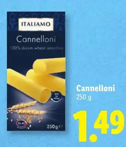 Lidl Italiamo Cannelloni aanbieding