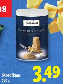 Lidl Itali amo Strooikaas aanbieding