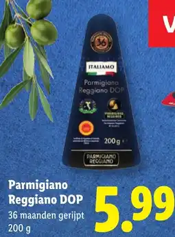 Lidl Parmigiano Reggiano aanbieding